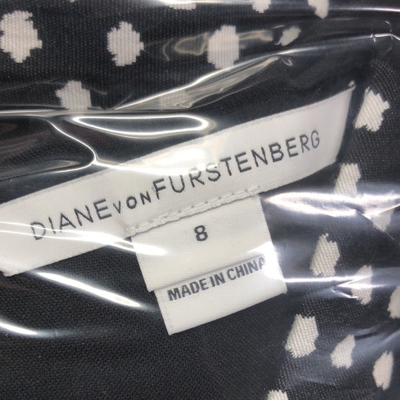 Diane von furstenberg 8 Maisie black dress 0008 - Picture 11 of 11